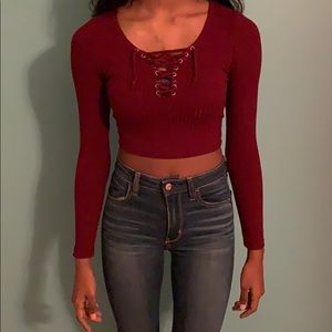 Cute crop top for going out!